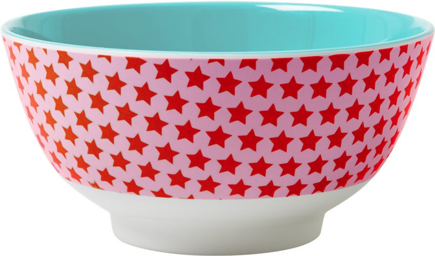 Colorful Star Pattern Bowl