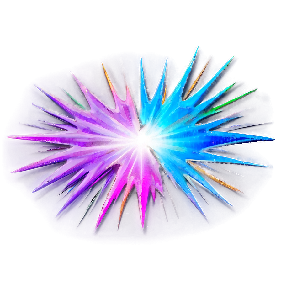 Colorful Stardust Burst Png 44