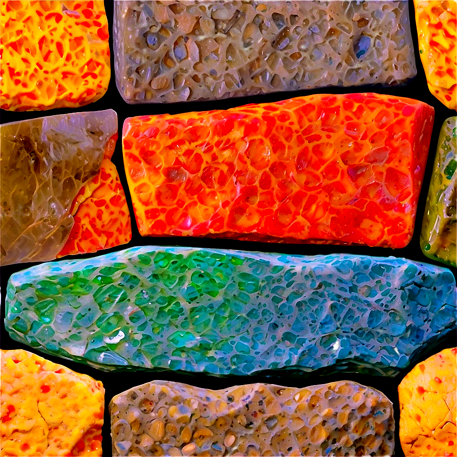 Colorful Stone Texture Png 06252024