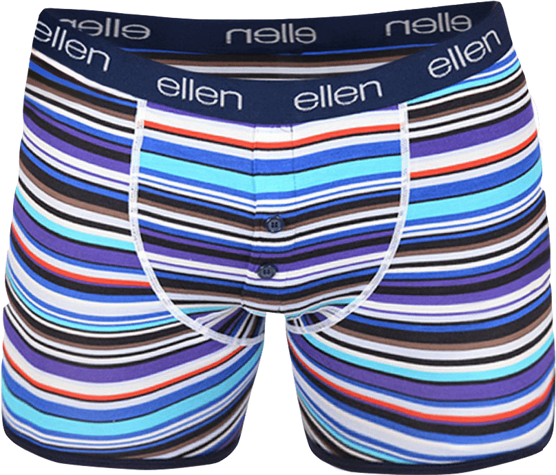 Colorful Striped Boxer Briefs