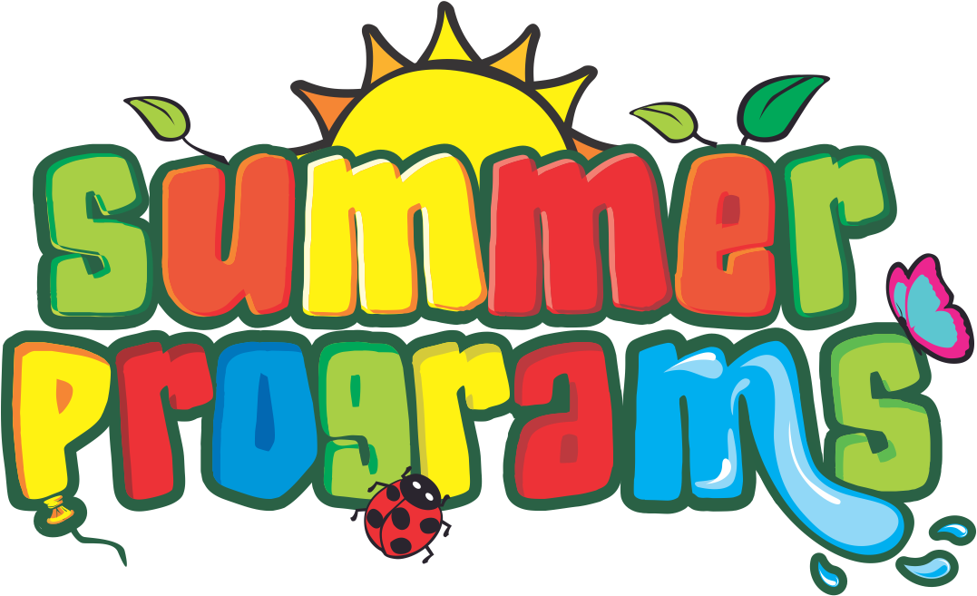 Colorful Summer Programs Graphic