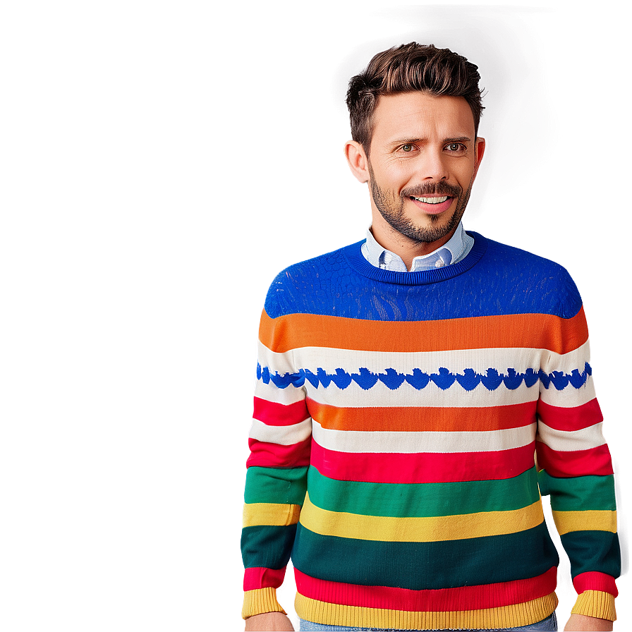 Colorful Sweater Patterns Png Plj