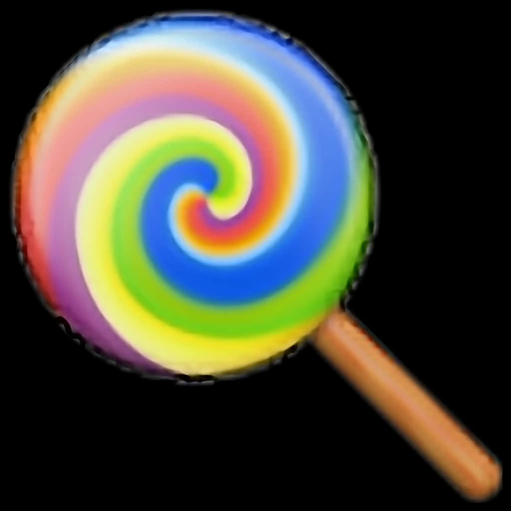 Colorful Swirl Lollipop