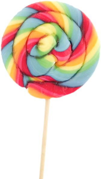 Colorful Swirl Lollipop