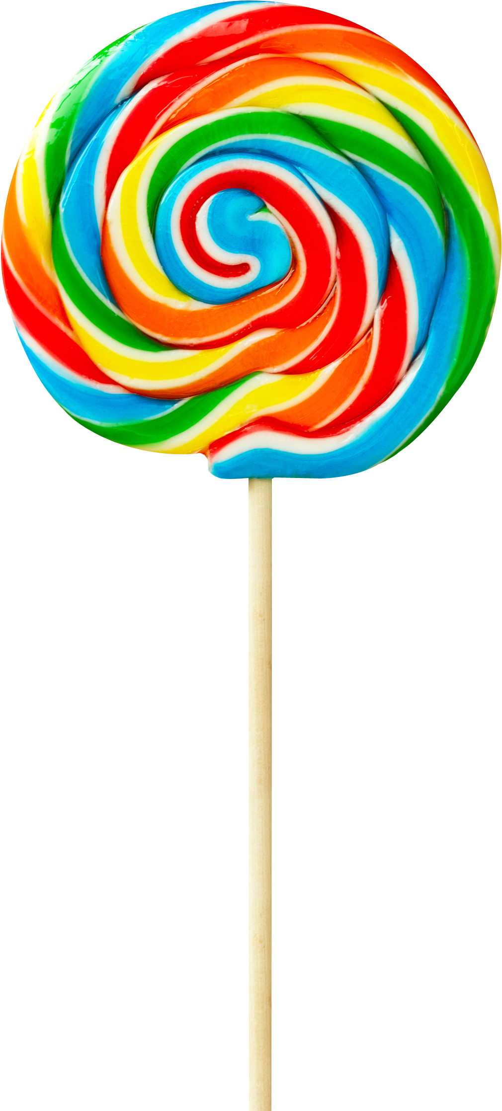 Colorful Swirl Lollipop