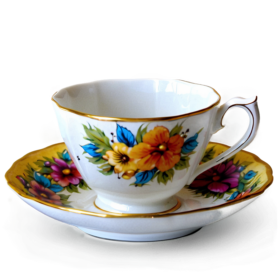 Colorful Tea Cup Png 11