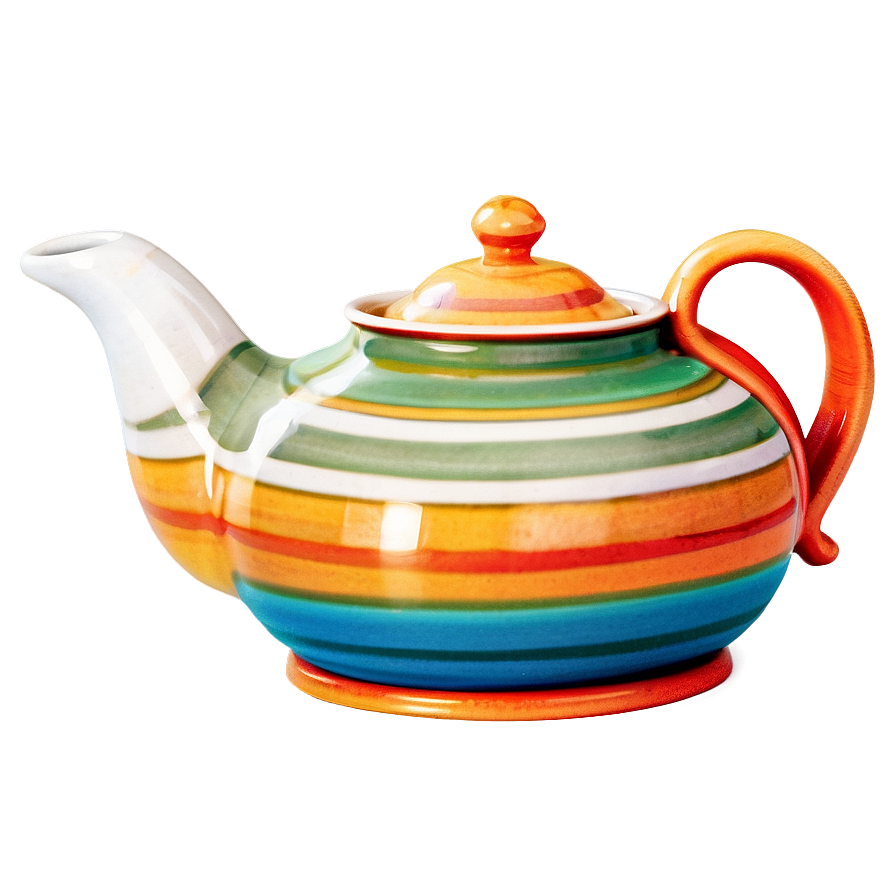 Colorful Teapot Png 51