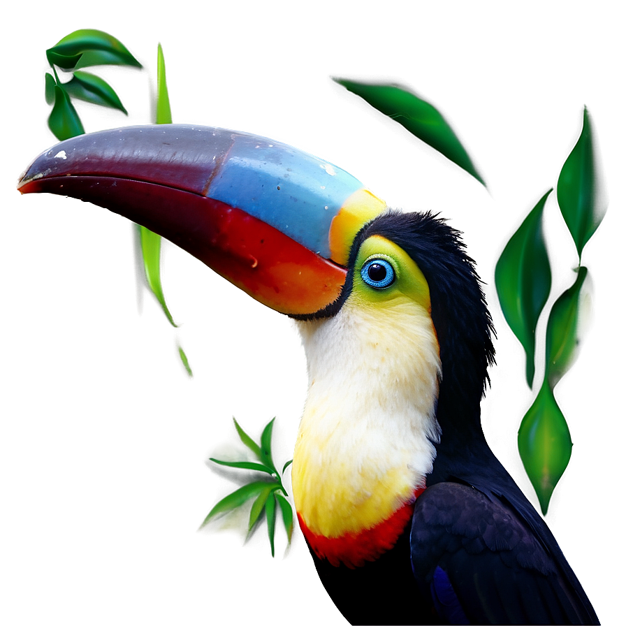 Colorful Toucan In Jungle Png 26