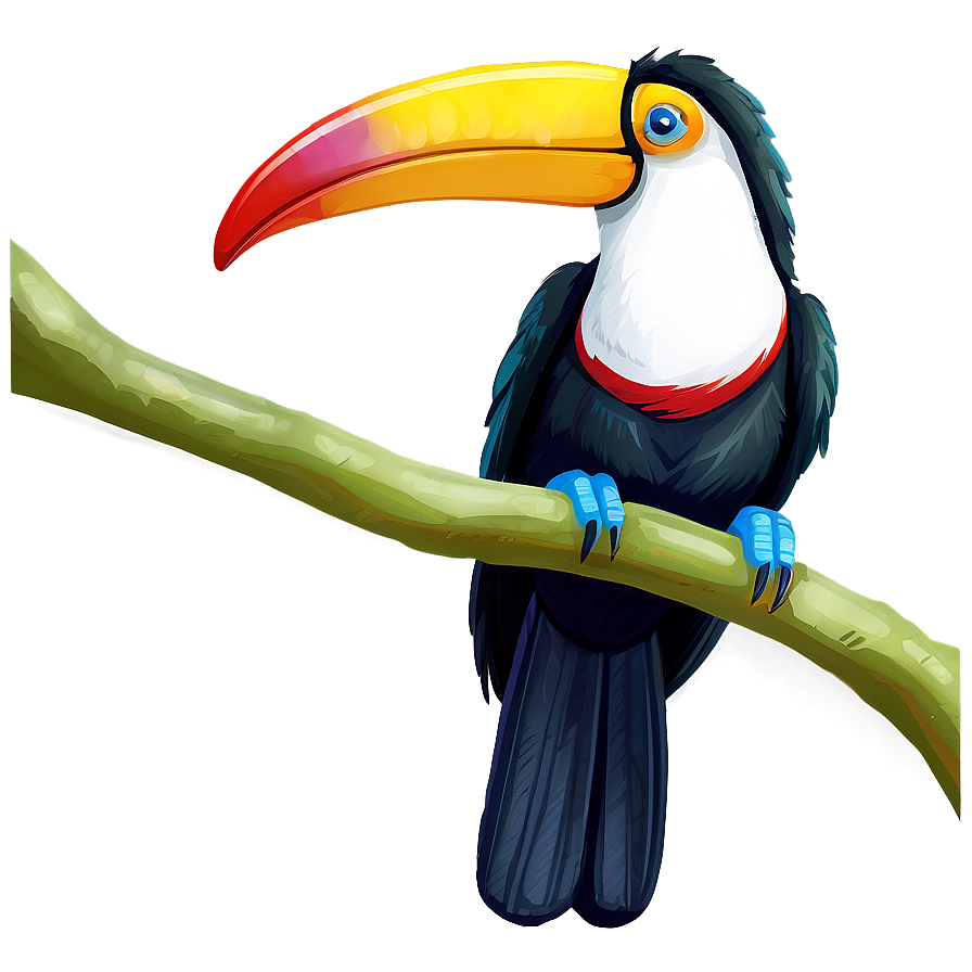 Colorful Toucan In Jungle Png 27