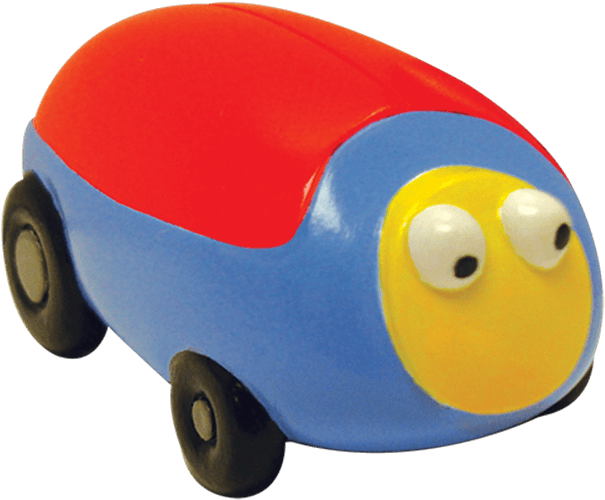 Colorful Toy Car Cartoon Eyes