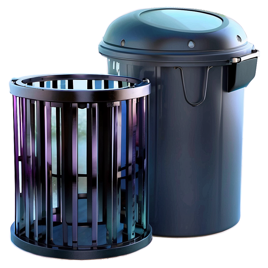 Colorful Trash Bin Concept Png 77