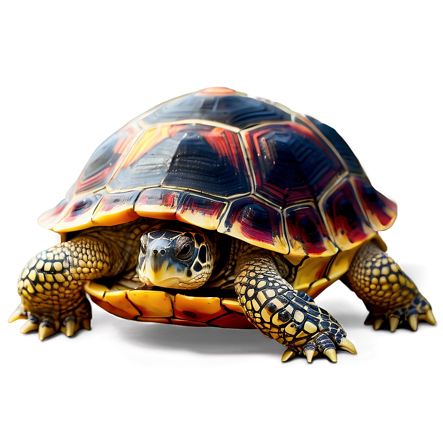 Colorful Turtle Shell Drawing Png Lmd