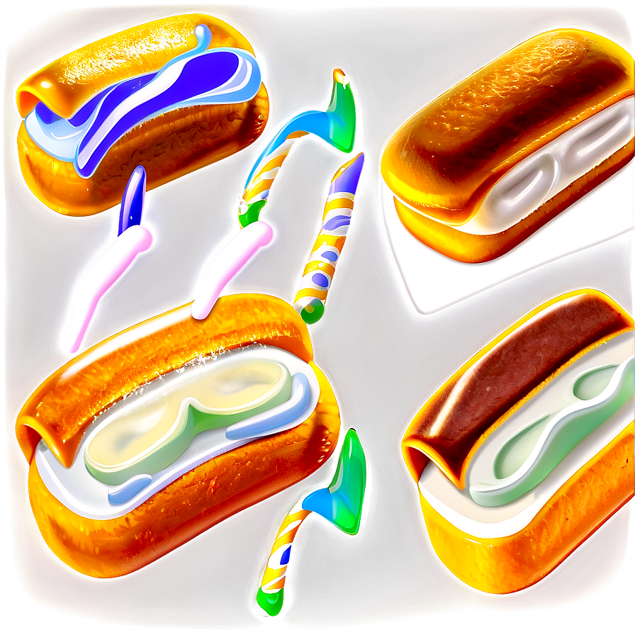 Colorful Twinkies Artistic Representation