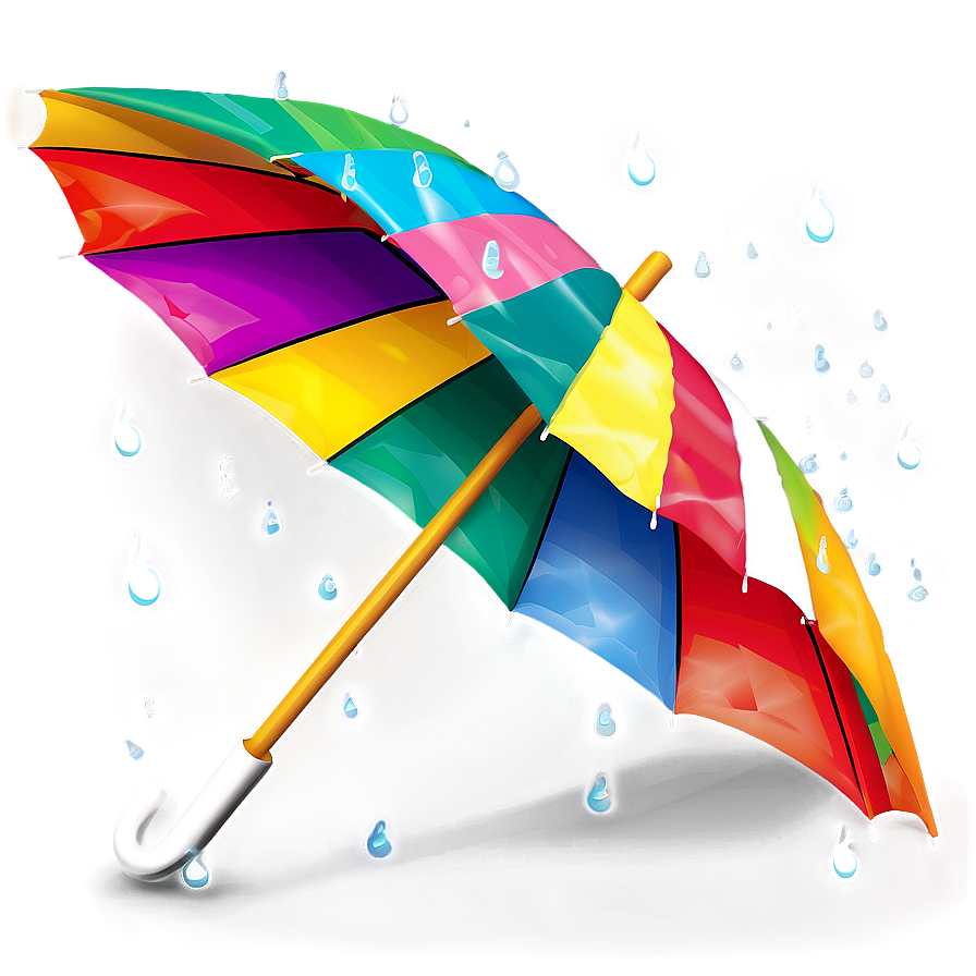 Colorful Umbrella Png Ell