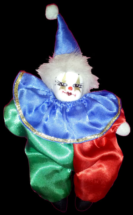 Colorful Vintage Clown Doll