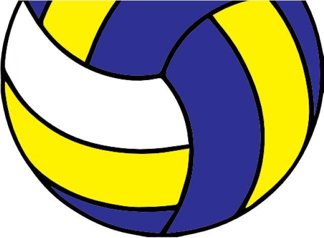 Colorful Volleyball Clipart