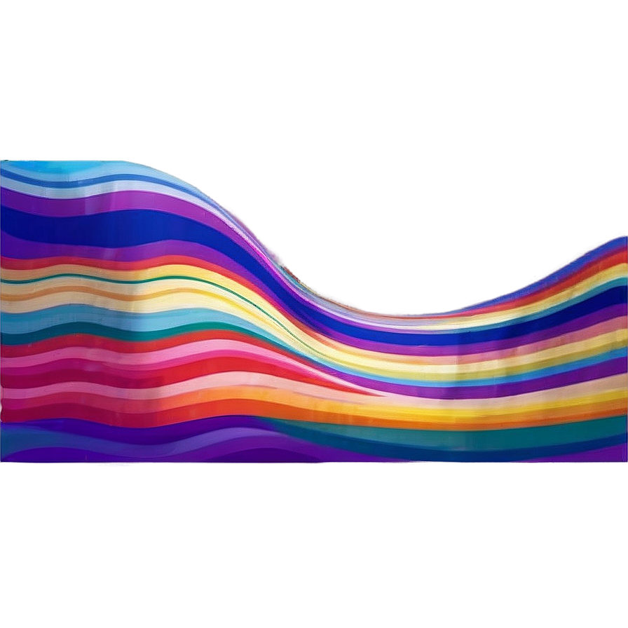 Colorful Wave Pattern Png 06272024