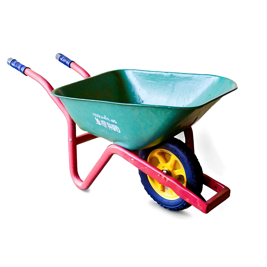 Colorful Wheelbarrow Png Xja