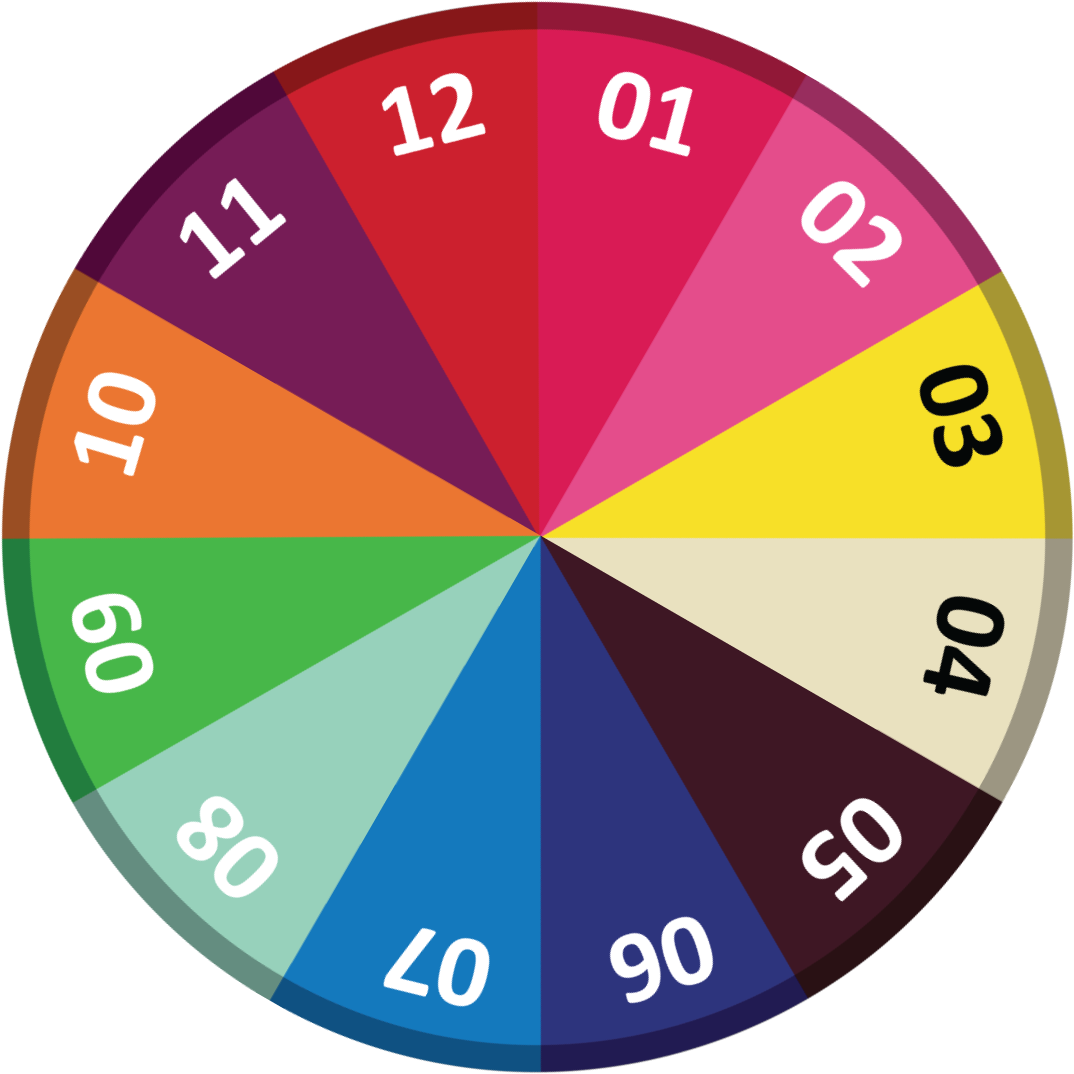 Colorful Wheelof Fortune