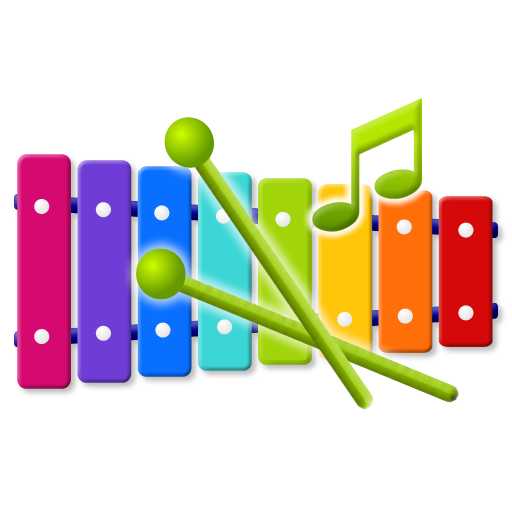 Colorful_ Xylophone_with_ Music_ Note