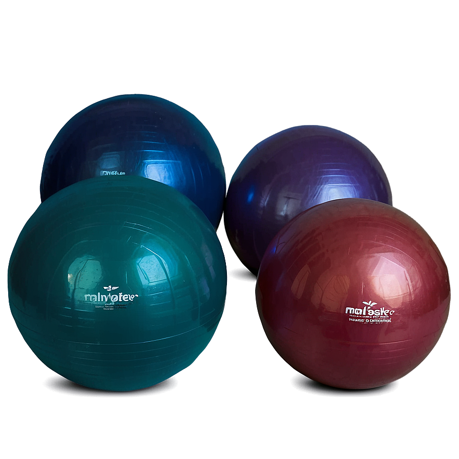 Colorful Yoga Ball Collection Png Quw5