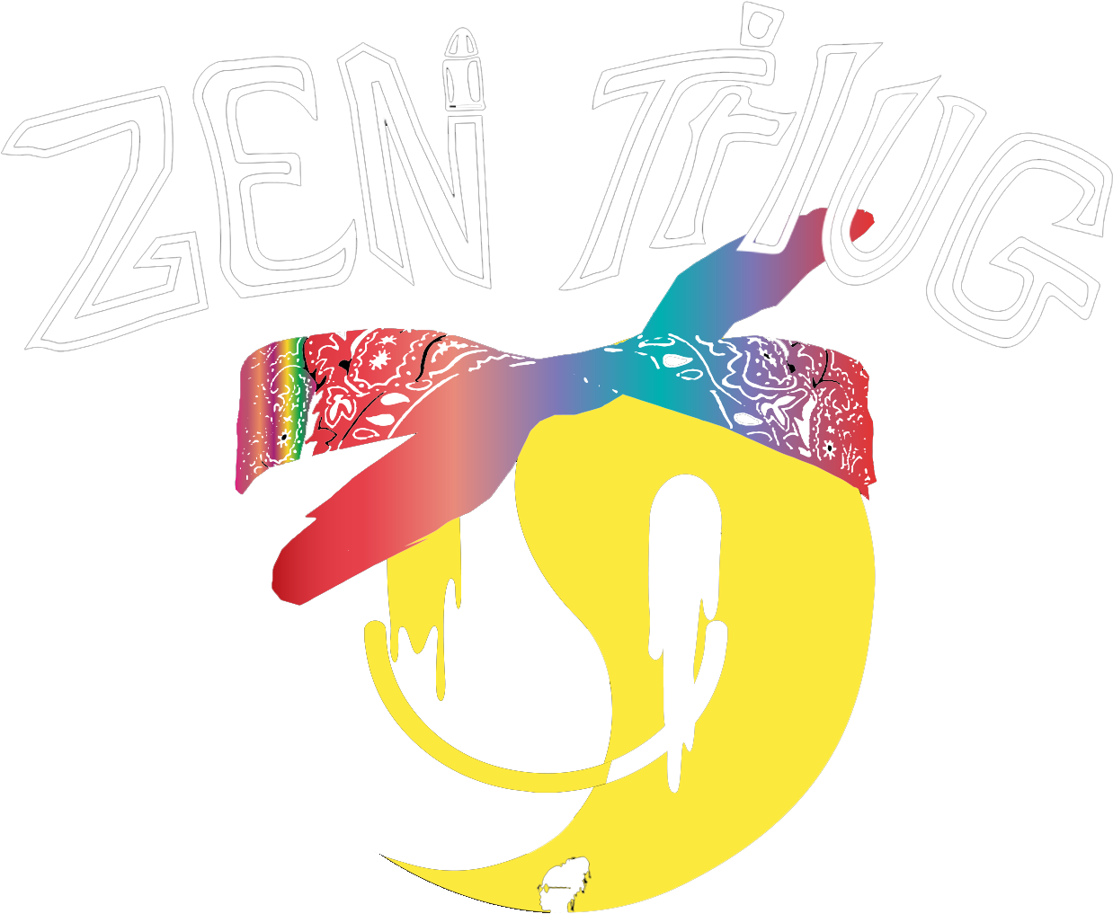 Colorful Zen Tug Logo