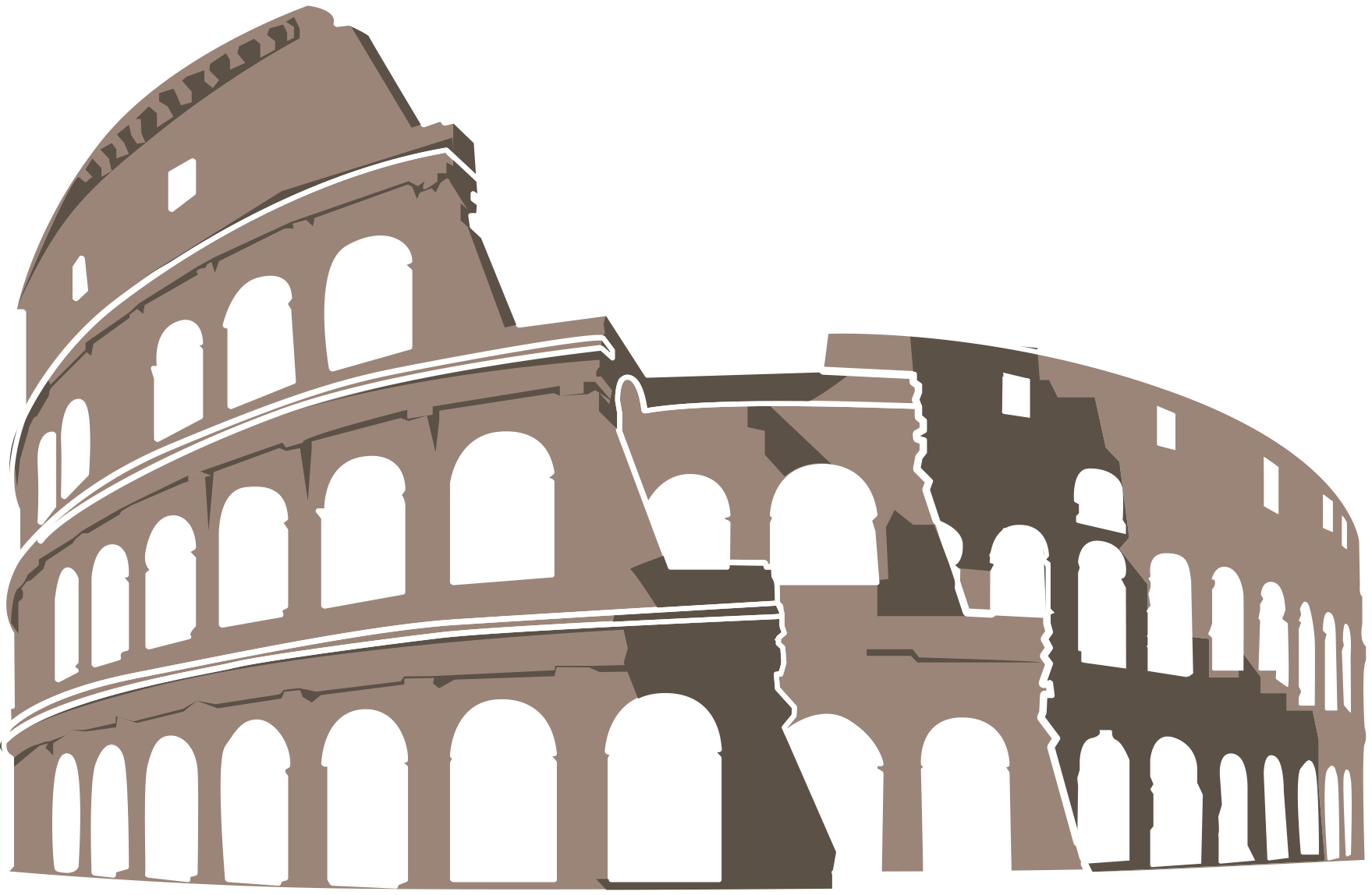 Colosseum Iconic Ancient Roman Architecture