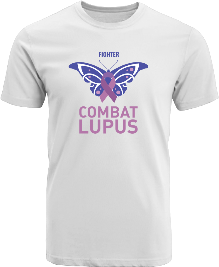 Combat Lupus Awareness T Shirt Design