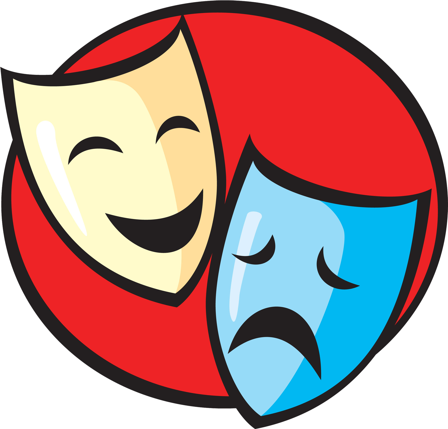 Comedy Tragedy Masks Drama