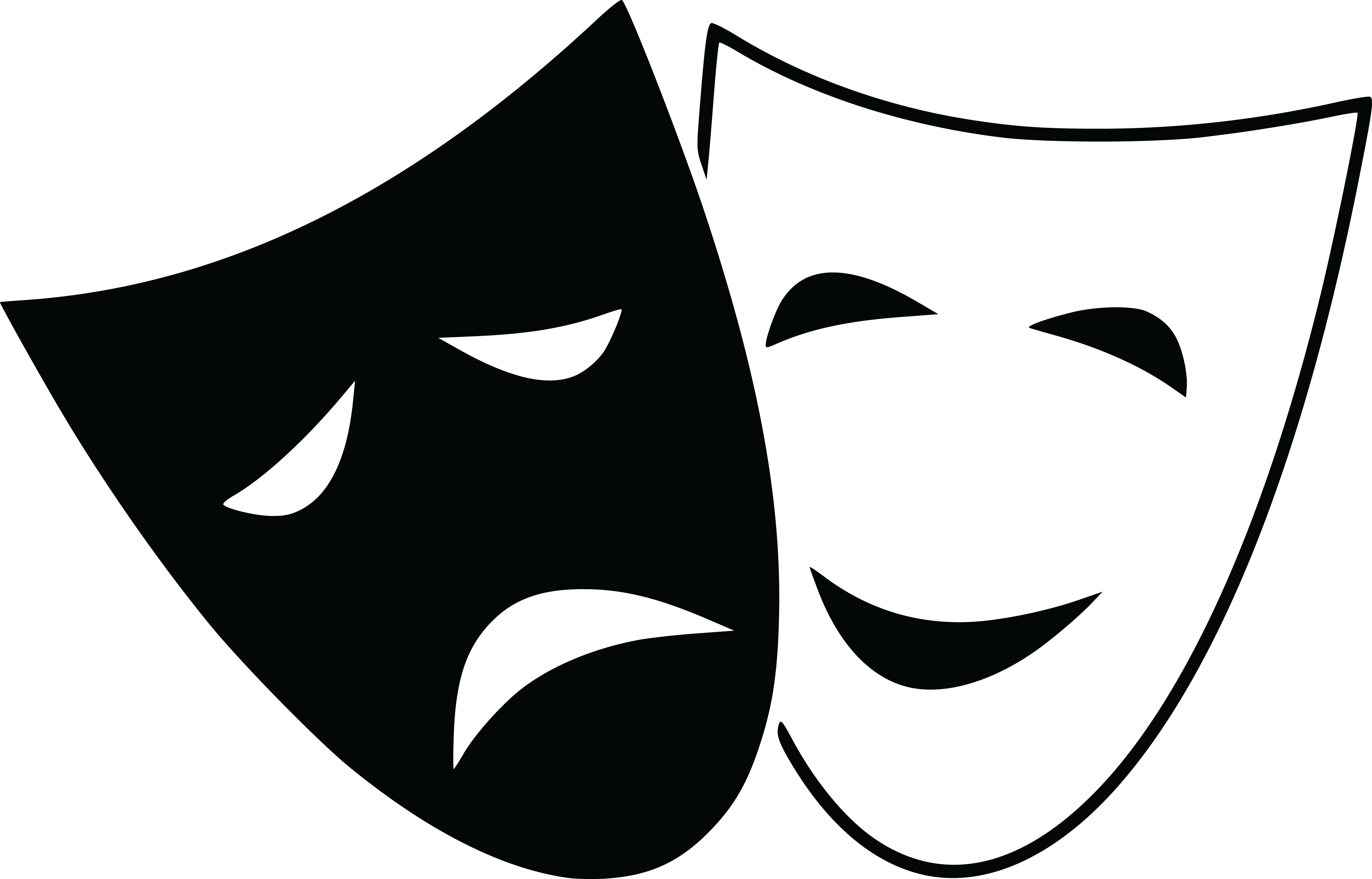 Comedy Tragedy Masks Icon