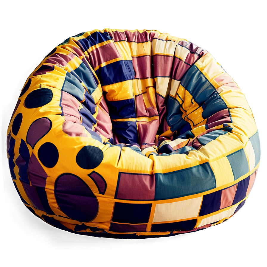 Comfy Bean Bag Chair Png 06132024