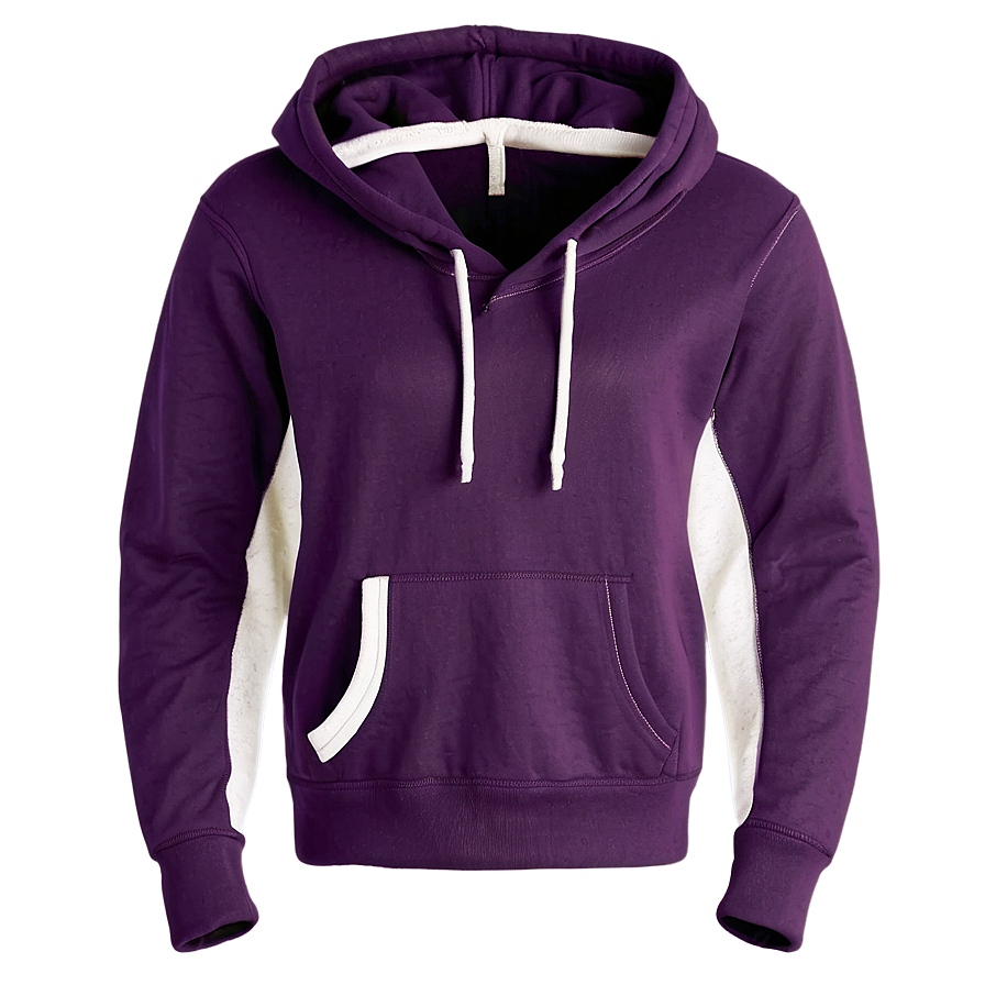 Comfy Purple Hoodie Image Png 9