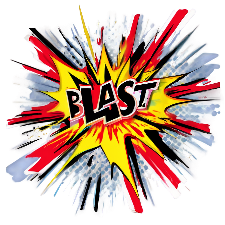 Comic Book Blast Png 54