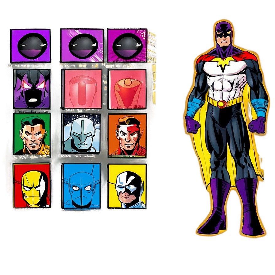 Comic Book Characters Png Kuy58