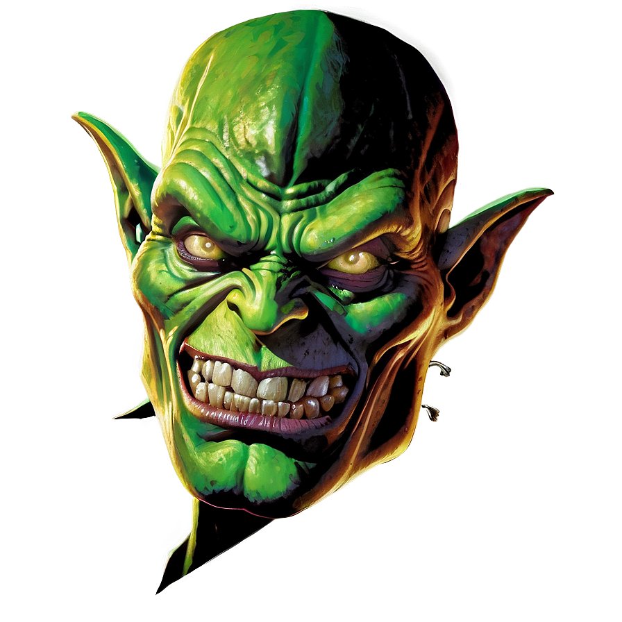 Comic Green Goblin Png Fjx34