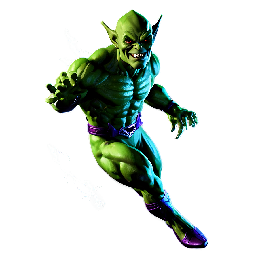 Comic Green Goblin Png Ysa56