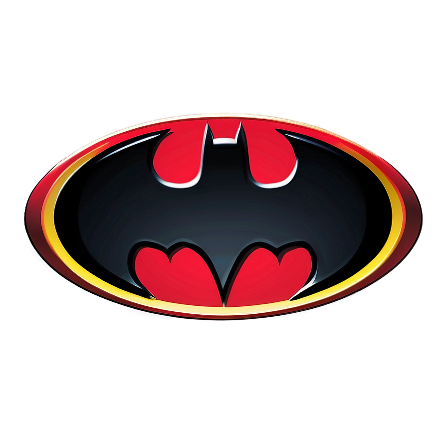 Comic Style Batman Logo Png Oor39