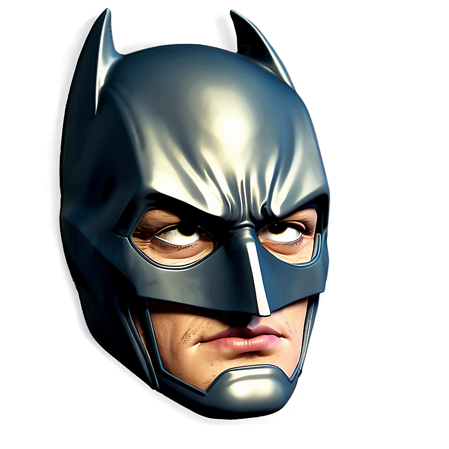 Comic Style Batman Mask Png Mep