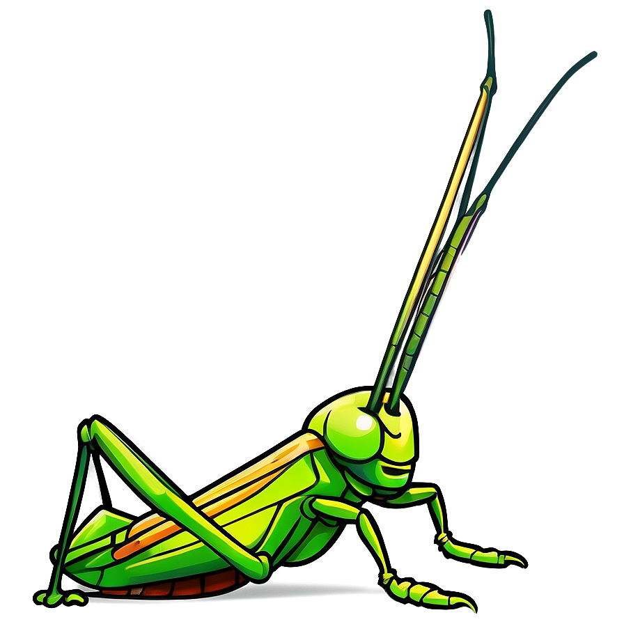 Comic Style Grasshopper Png Fpf