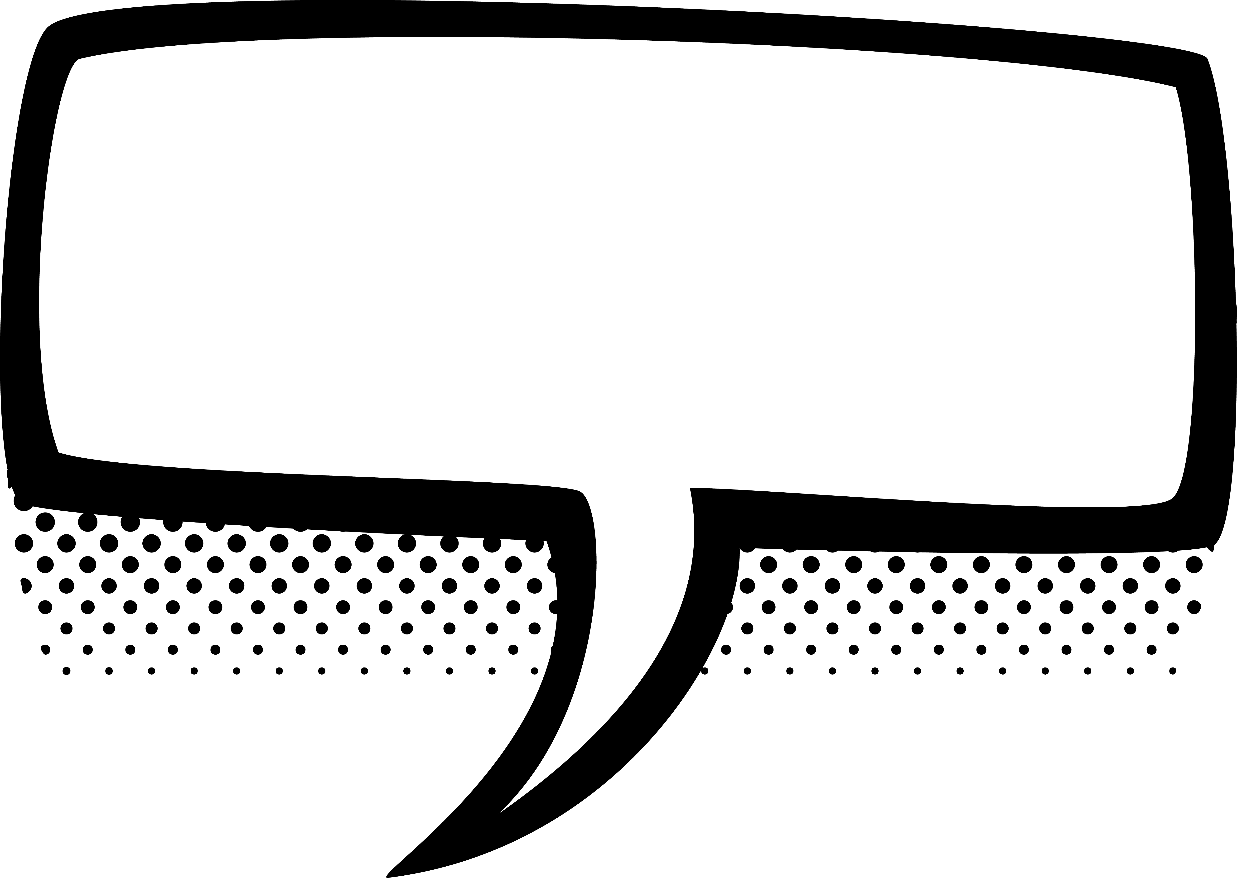 Comic Style Speech Bubble