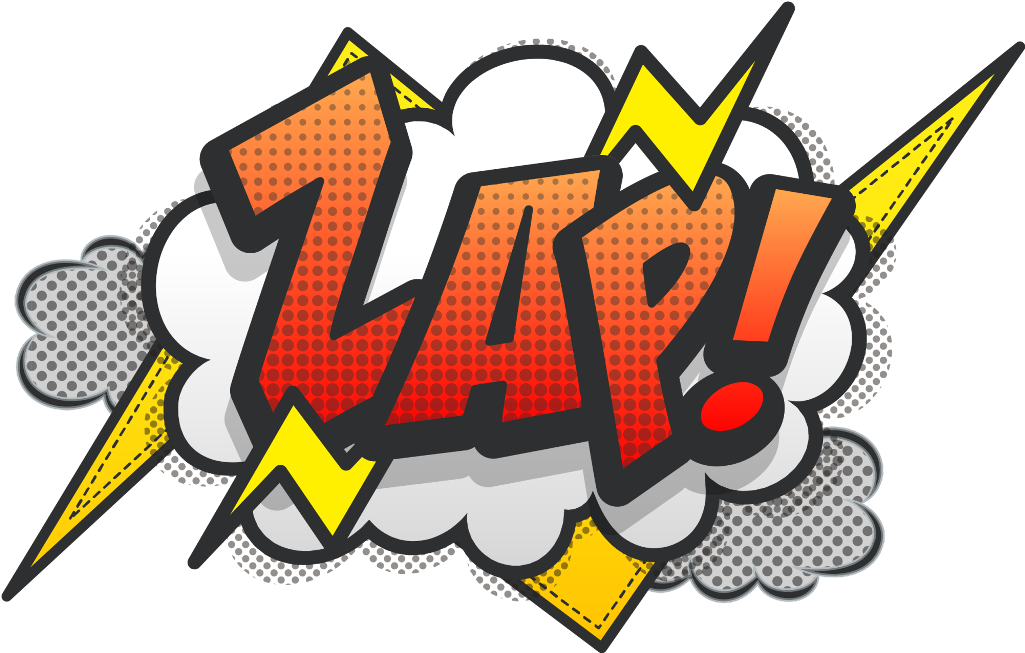 Comic Style Zap Word Cloud