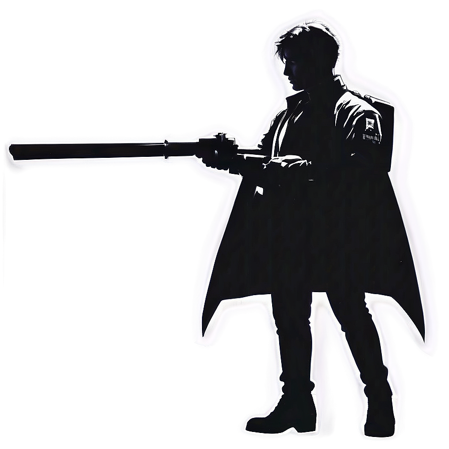 Commanding Boss Silhouette Png Vdv