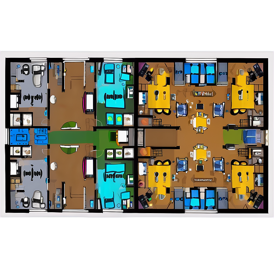 Commercial Building Floor Plan Png 14