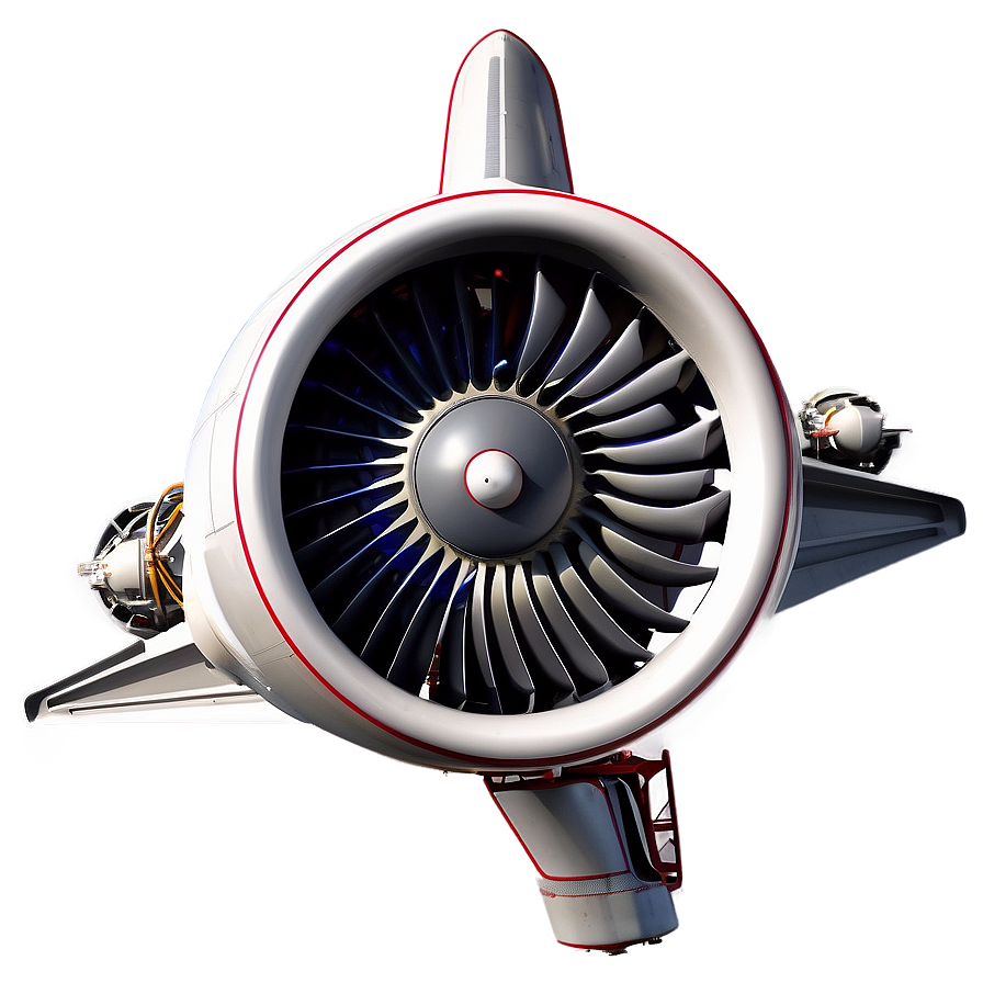 Commercial Jet Engine Graphic Png Qgn55