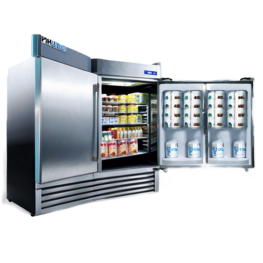 Commercial Refrigerator Png Xma44