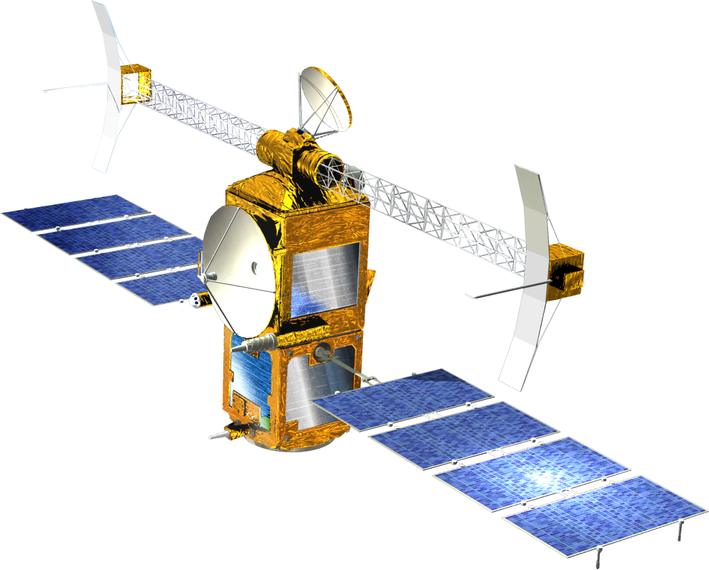 Communications Satellite Rendering