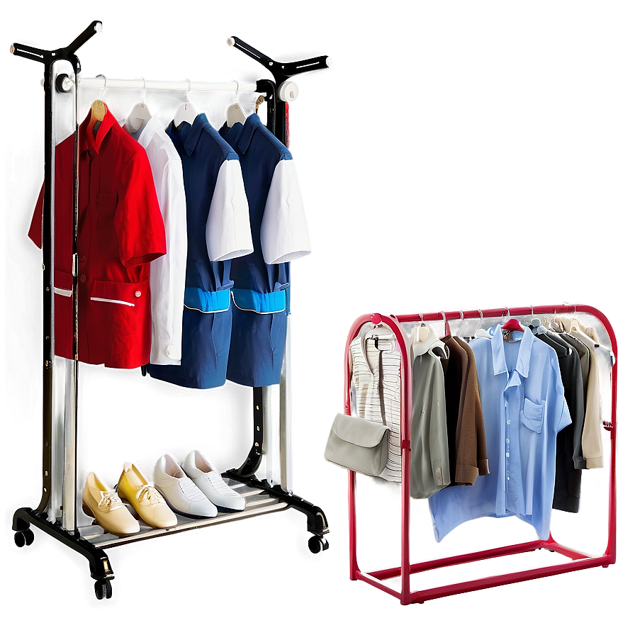 Compact Clothes Rack Png 06272024