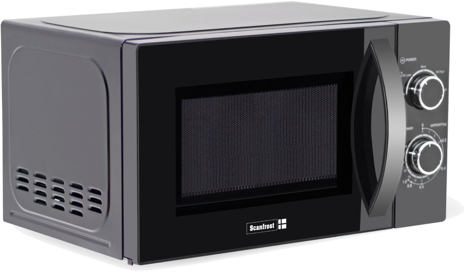 Compact Countertop Microwave Oven