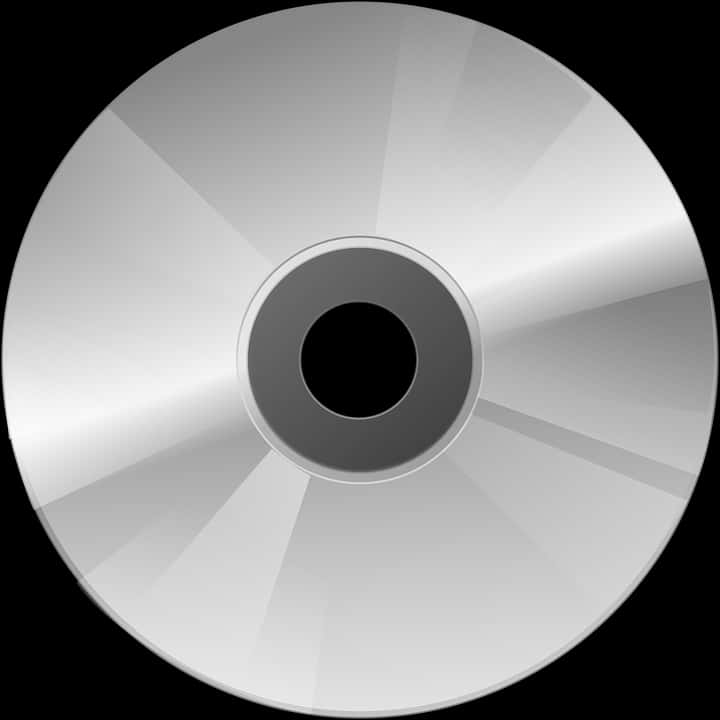 Compact Disc Top View