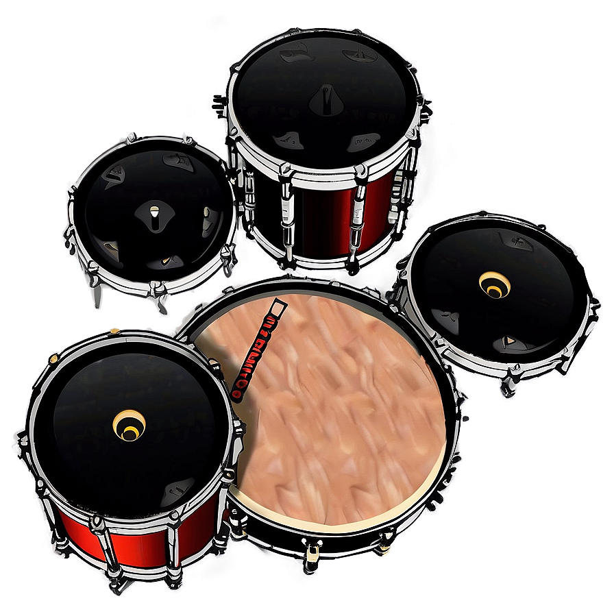 Compact Drum Kit Design Png Lbq